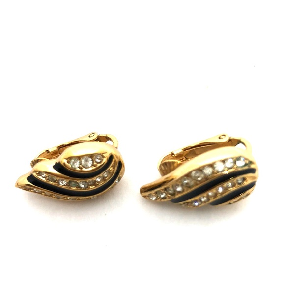 VTG Christian Dior timeless Earrings - Picture 1 of 7